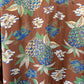 50's National Rayon Pineapple Printed Shirt