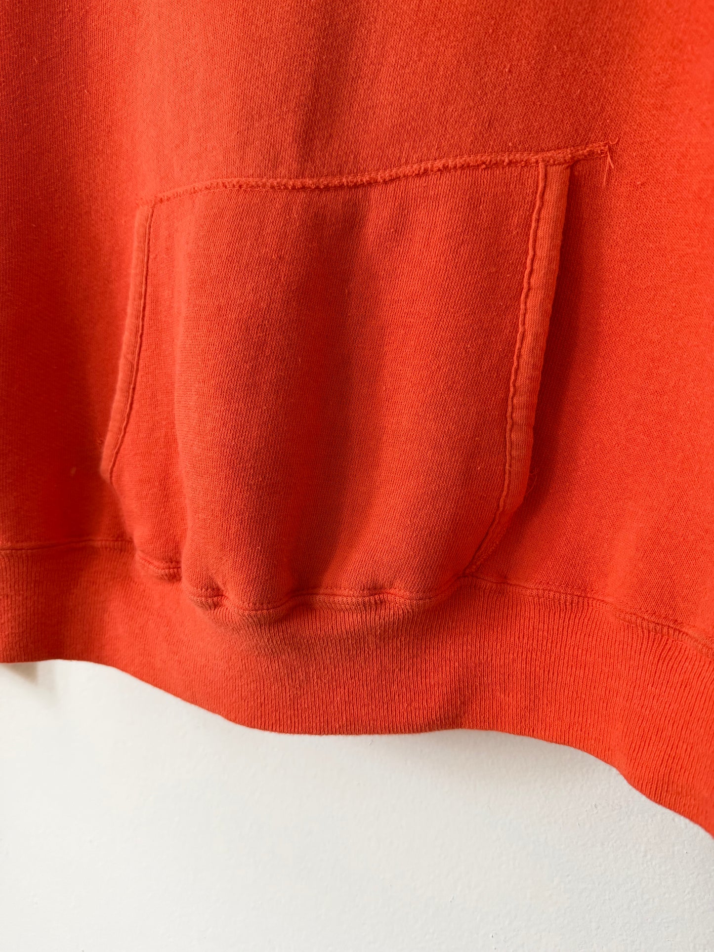 60's Cotton Orange Hoodie