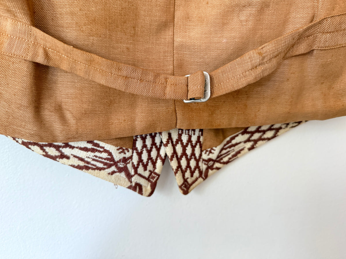 60's Brooks Brothers Festive Embroidered Waistcoat