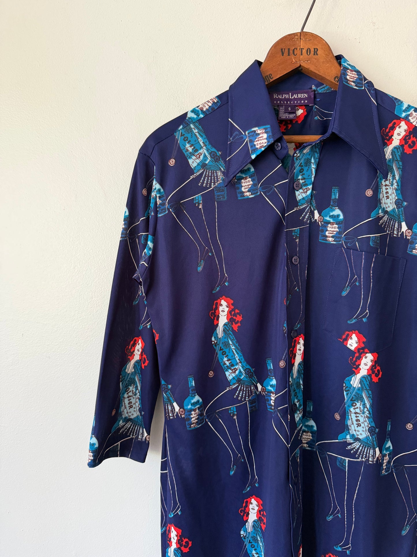 Ralph Lauren Collection Cashmere Printed Shirt