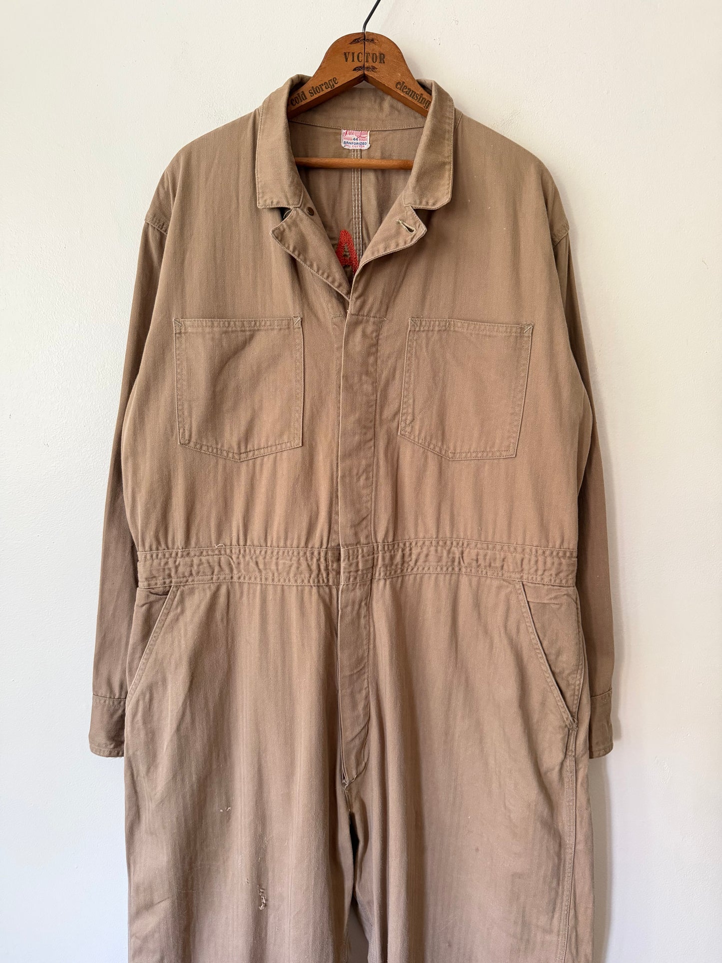 50's Freeland Houdaille Consruction HBT Coverall