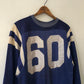 60's Distressed #60 Nylon Football Jersey