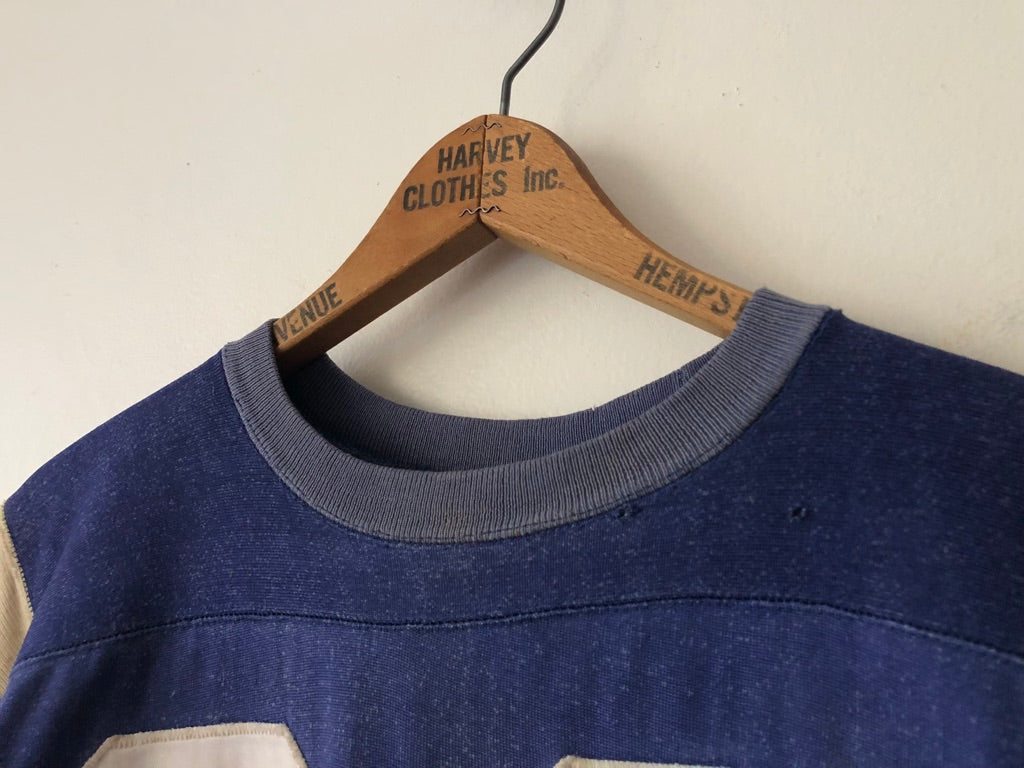 60's Distressed #60 Nylon Football Jersey