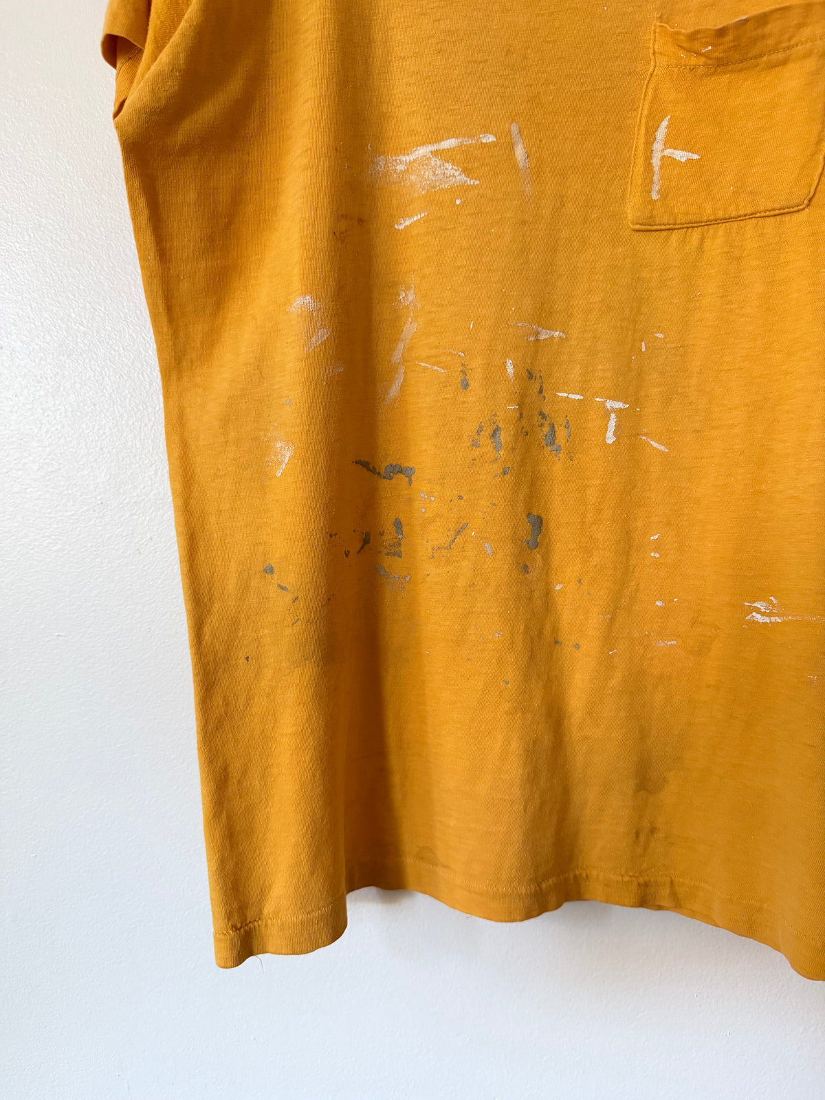 70's Jogs Paint Stained Pocket Shirt