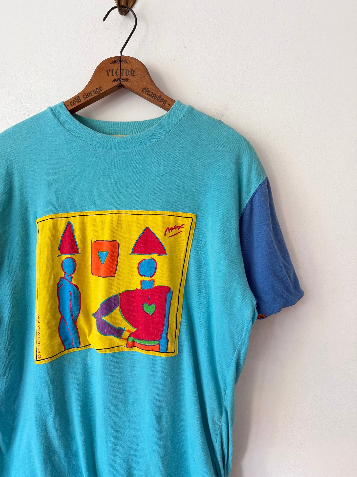 90's Peter Max Double Layered Art Shirt