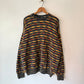 80's Saks Fifth Avenue Wool Geometric Sweater