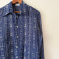 70's Jackie Gordon Chess Embroidered Shirt