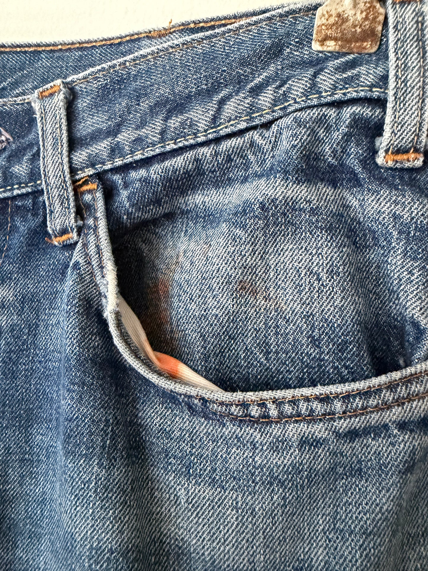 70's Levi's Orange Tab Big E Bell Bottom Jeans