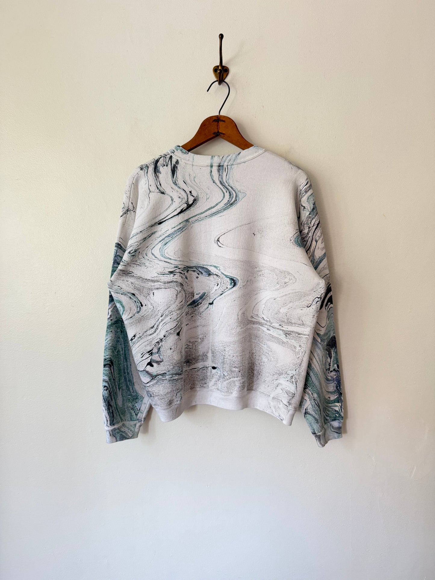 90's Marbled Tie-Dye Sweatshirt