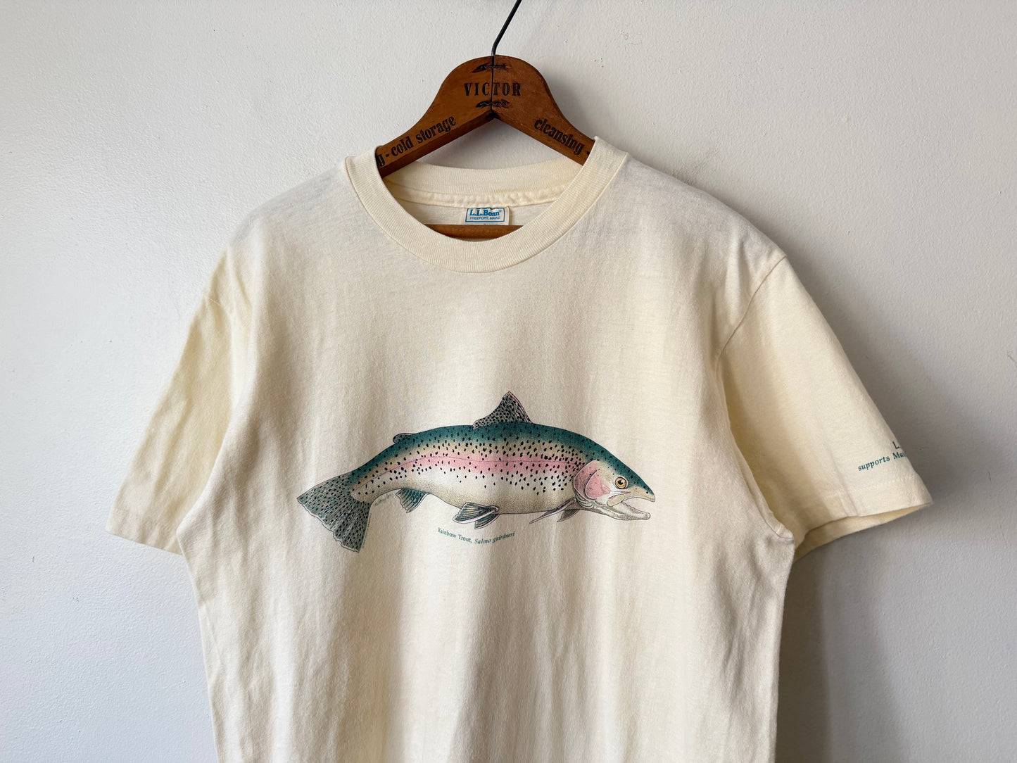 90's LL Bean Rainbow Trout Shirt