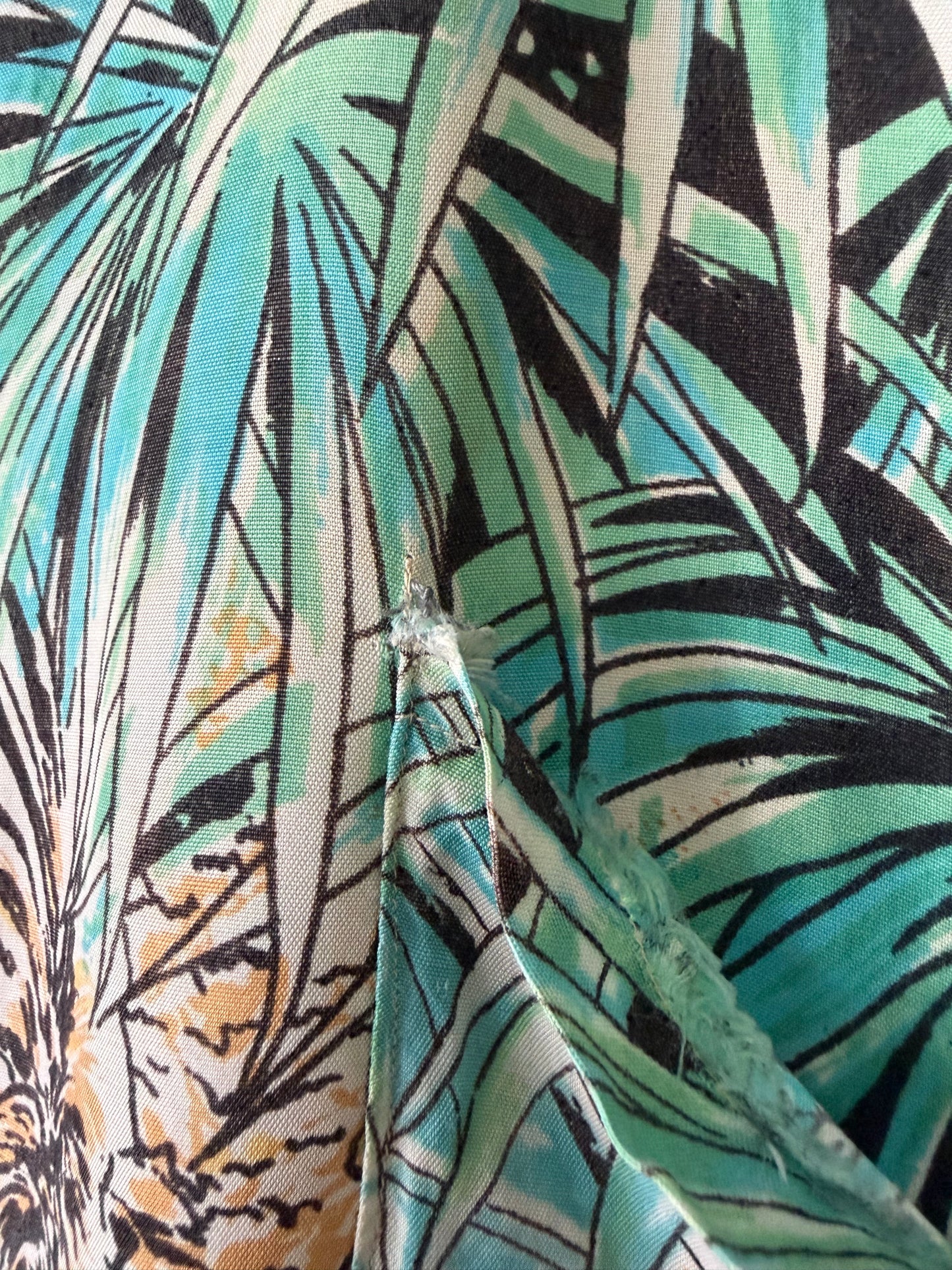 60's Vibrant Floral Rayon Hawaiian Shirt