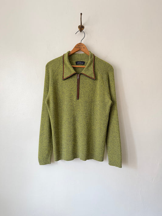 90's Matsuda Yukio Kobayashi Quarter Zip Sweater