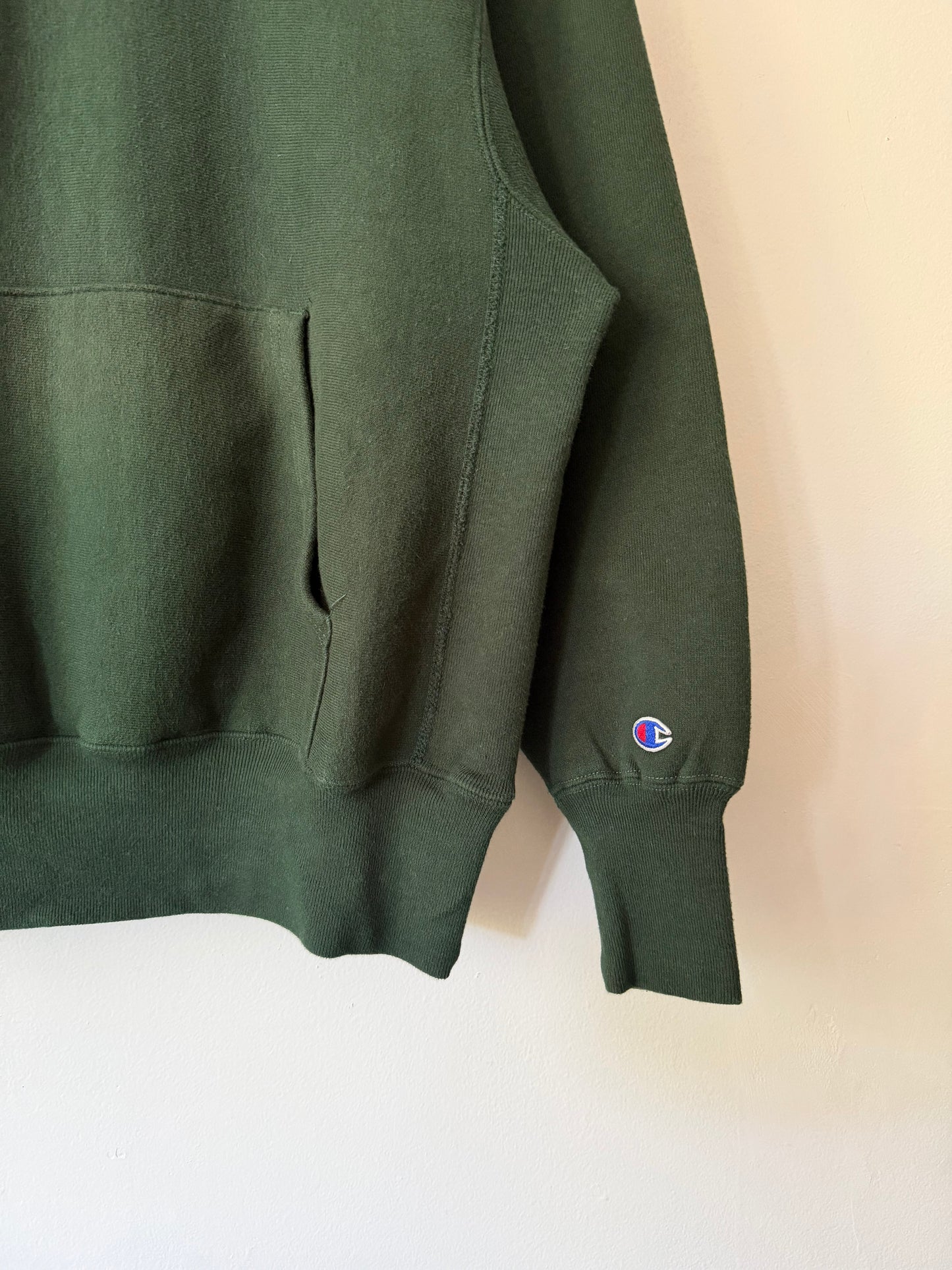 90's Champion Blank Reverse Weave Hoodie