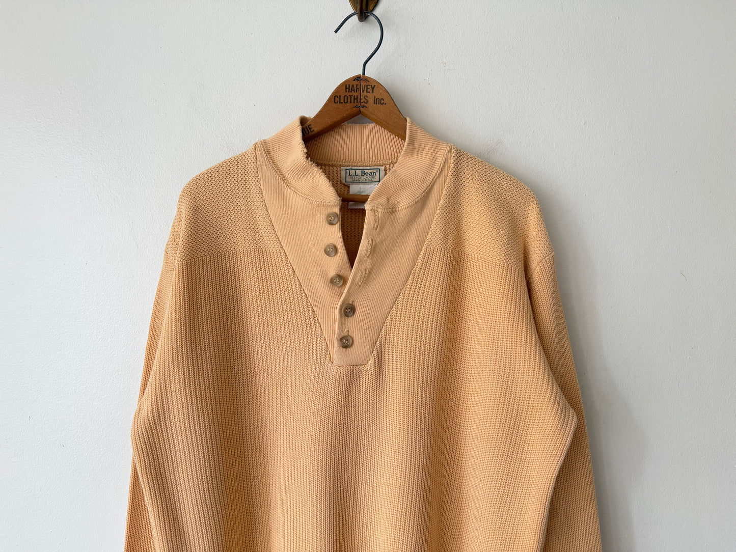 80's LL Bean Knit Henley