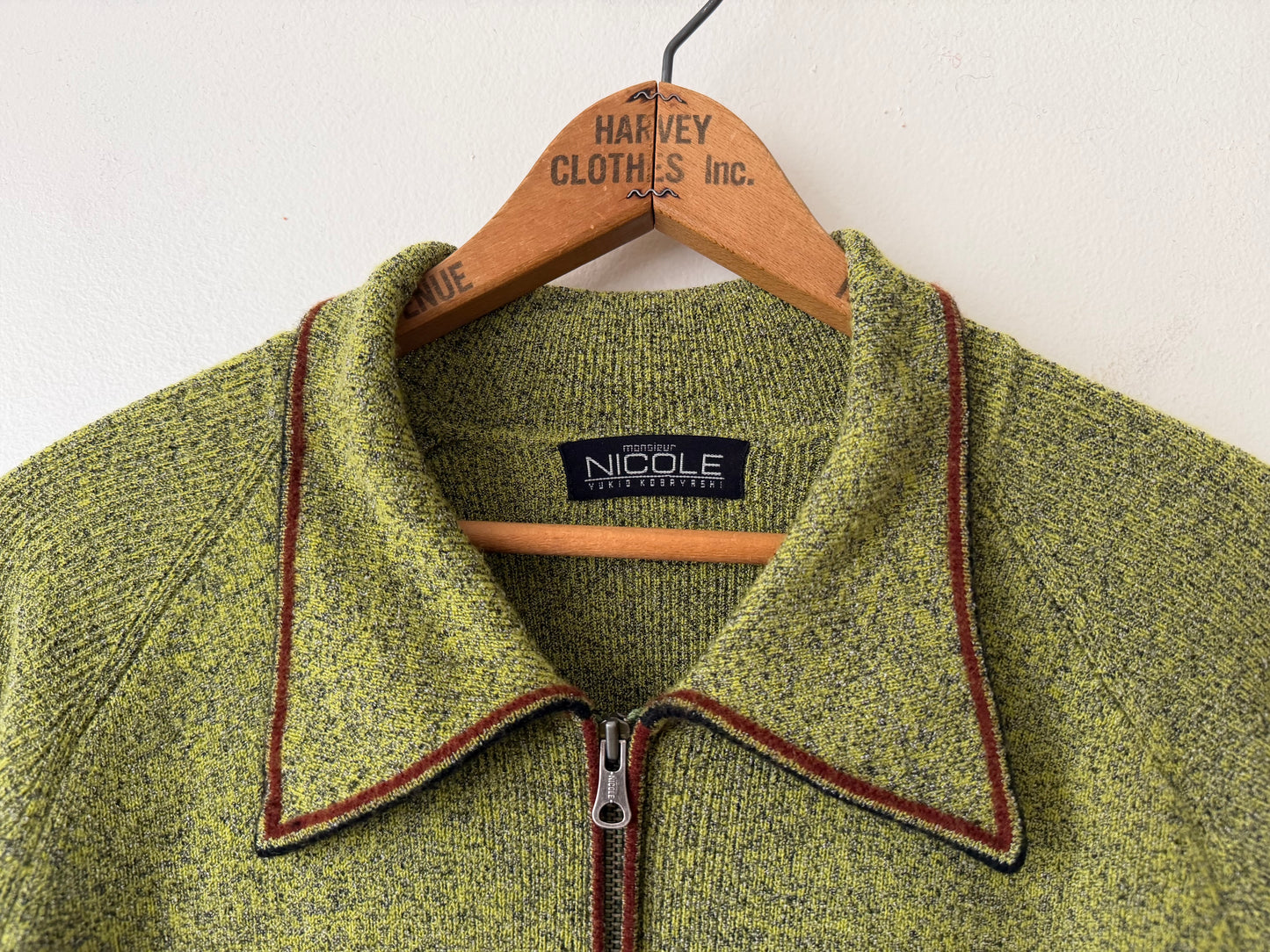 90's Matsuda Yukio Kobayashi Quarter Zip Sweater