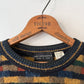 80's Saks Fifth Avenue Wool Geometric Sweater