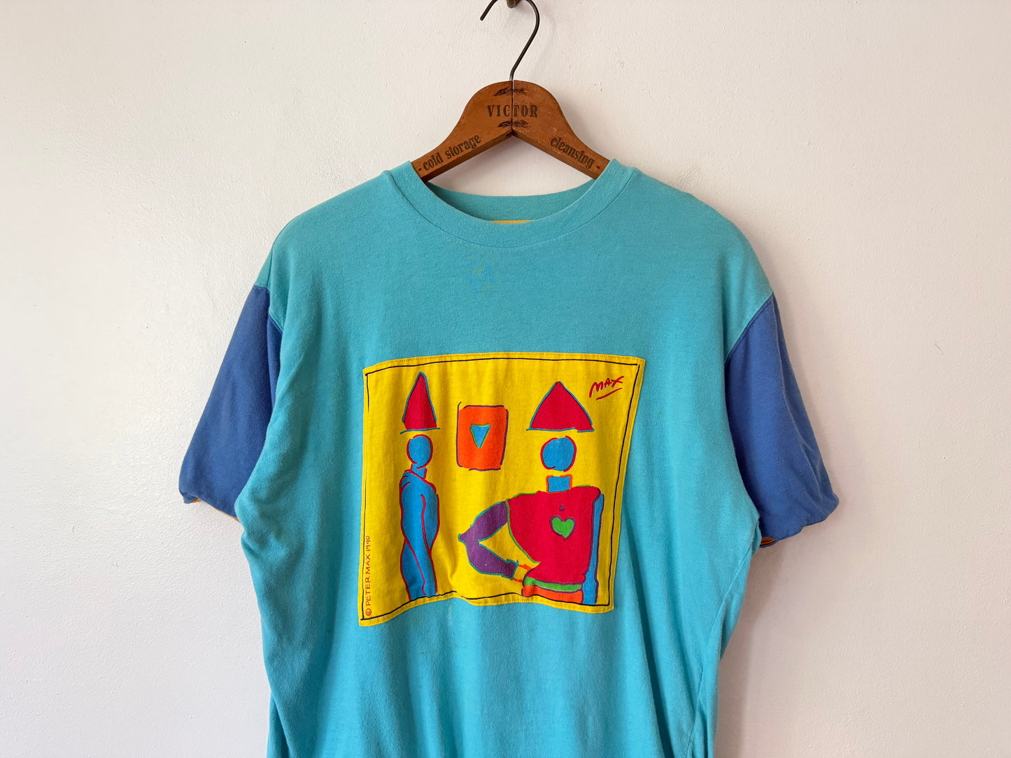 90's Peter Max Double Layered Art Shirt