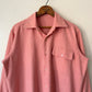 70's Salmon Pink Wool Shirt
