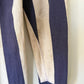 60's #9 Striped Cotton Collared Jersey
