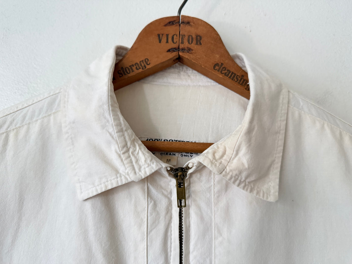 80's French Cotton Bomber Jacket