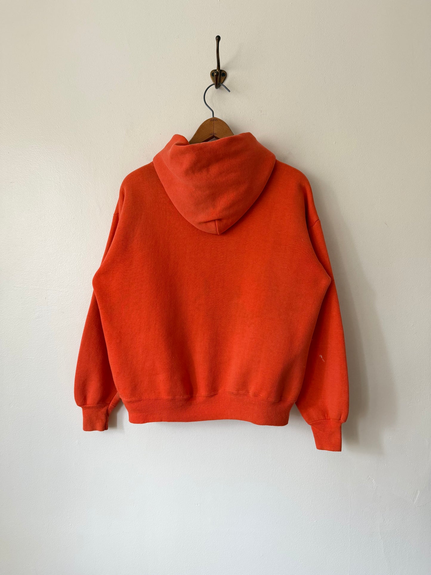 60's Cotton Orange Hoodie