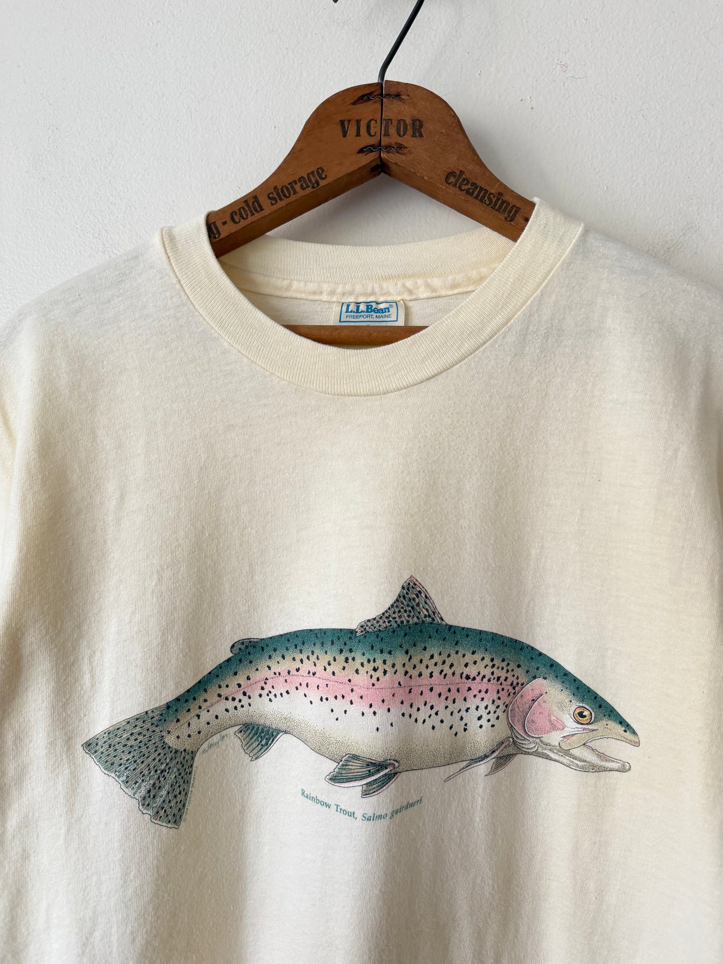 90's LL Bean Rainbow Trout Shirt