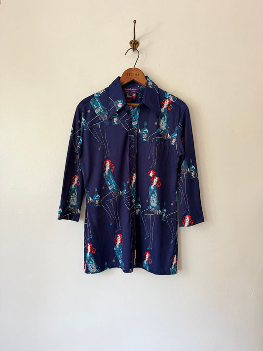 Ralph Lauren Collection Cashmere Printed Shirt