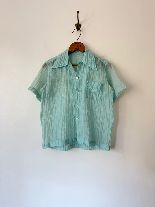 60's Nylon Sheer Shirt