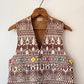 60's Brooks Brothers Festive Embroidered Waistcoat