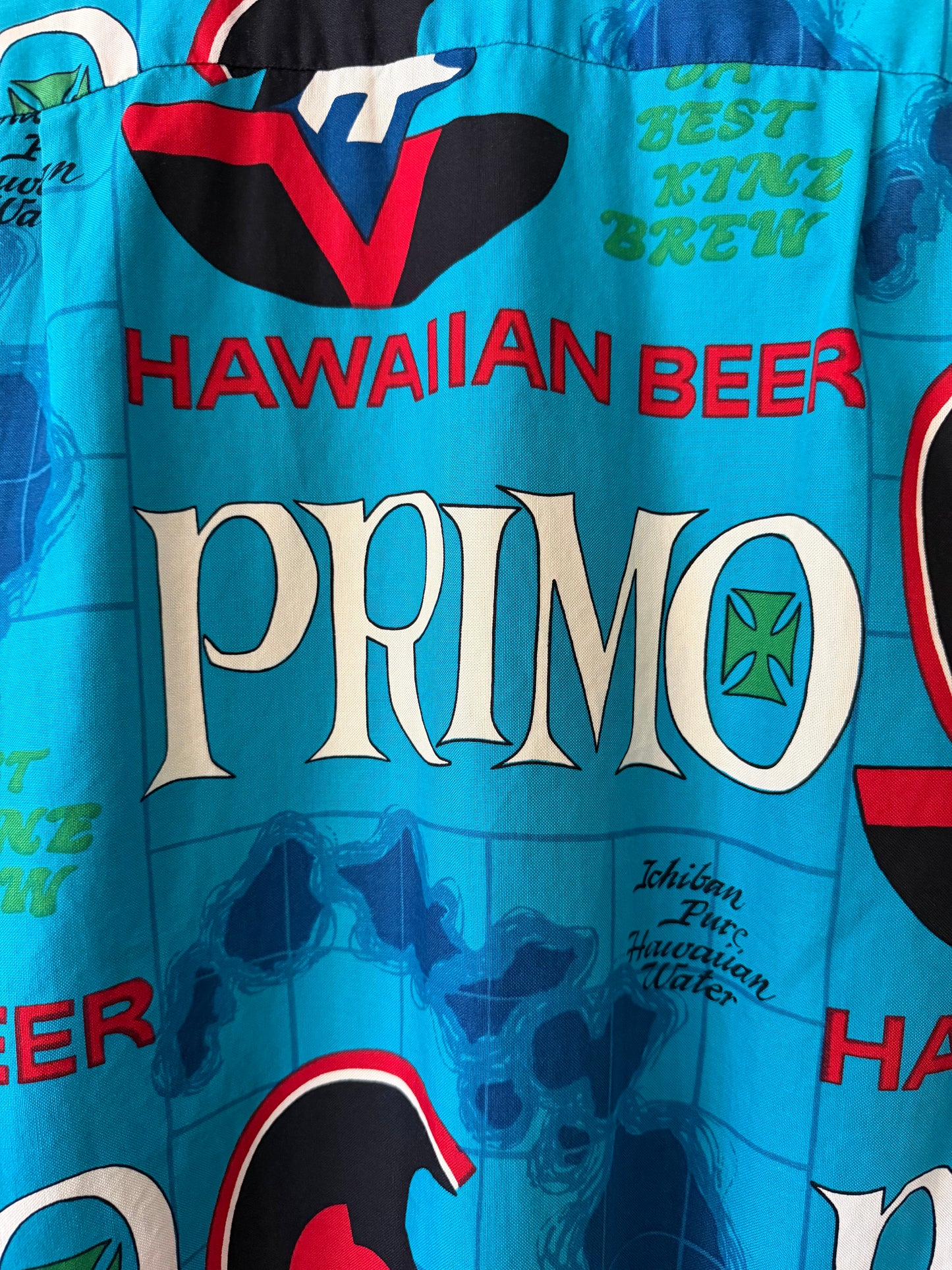 70's Hawaiian Holiday Primo Beer Shirt