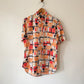 Gitman Bros Geometric Seersucker Shirt
