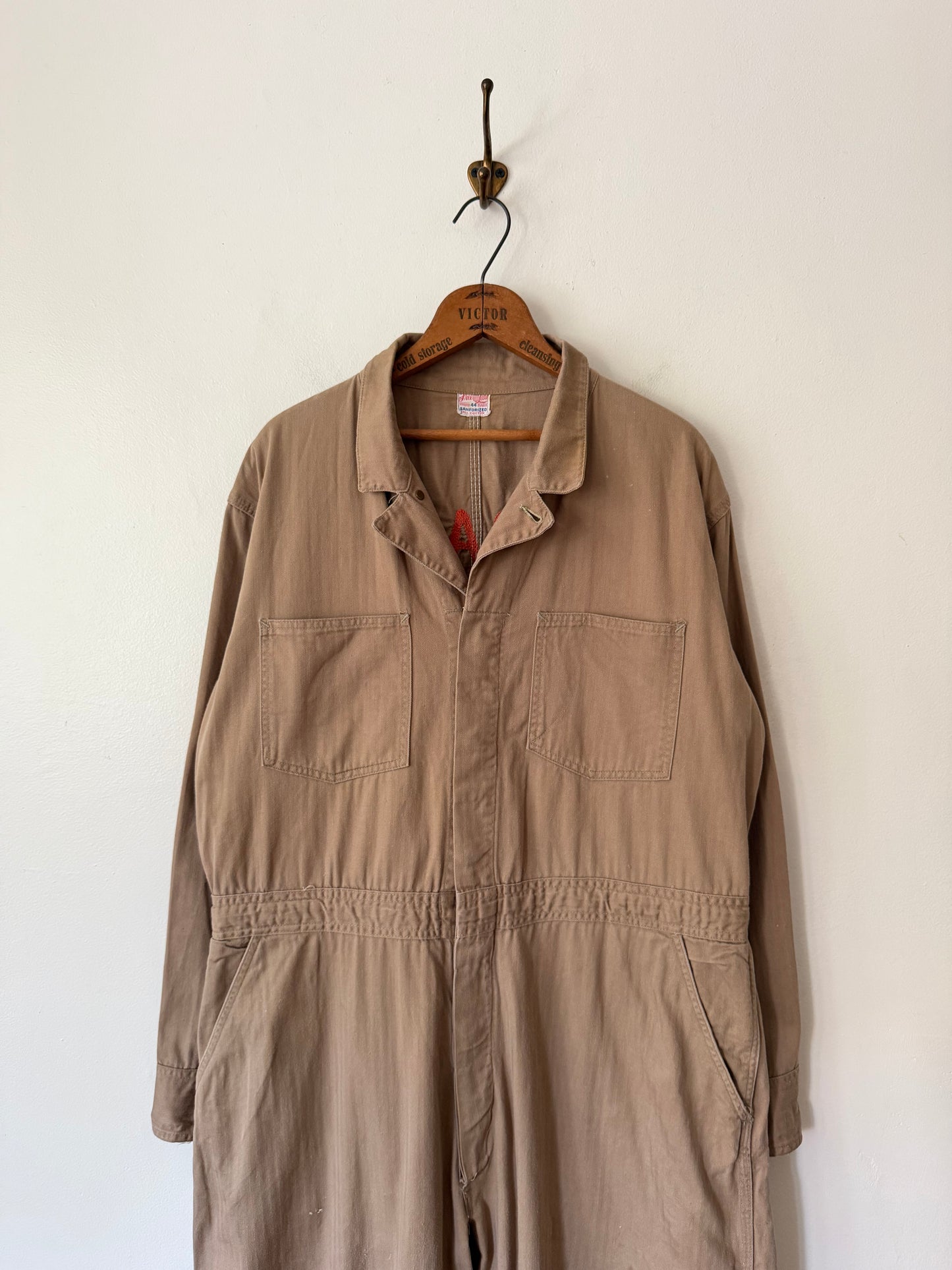 50's Freeland Houdaille Consruction HBT Coverall