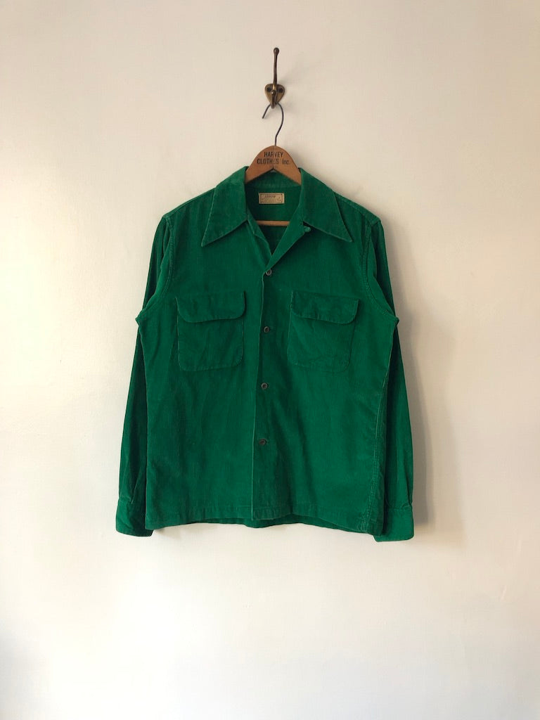 50's Arrow Corduroy Loop Collar Shirt