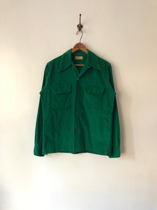 50's Arrow Corduroy Loop Collar Shirt