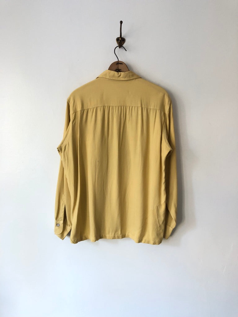 50's Arrow Gabardine Loop Collar Shirt