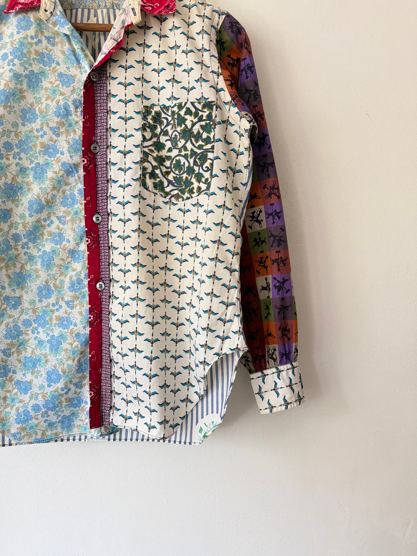 60's Hill-Day Patterned End-O-Day Shirt