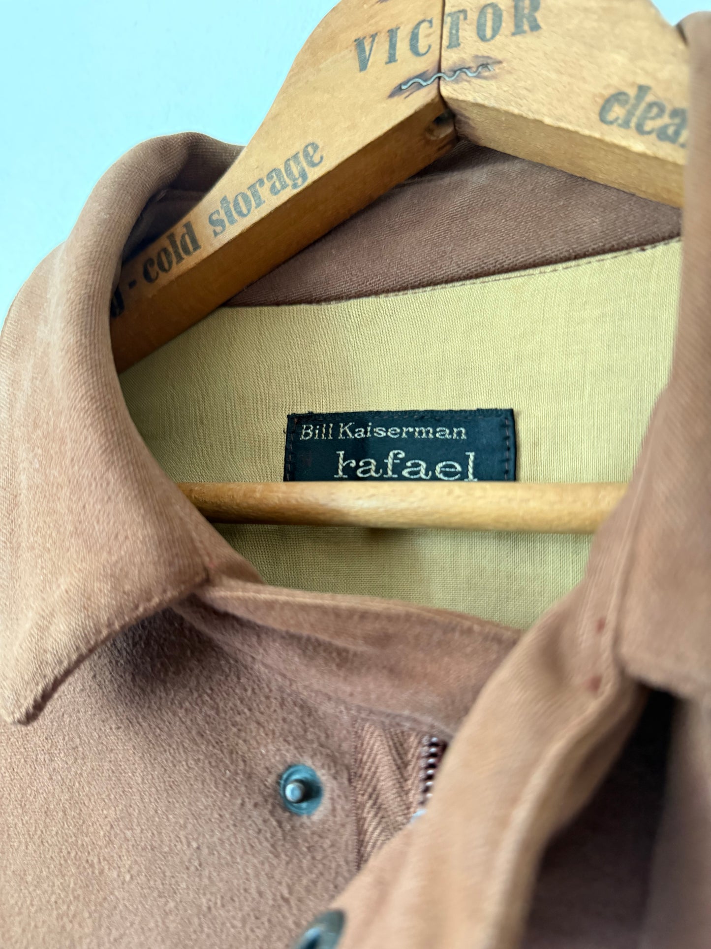 80's Rafael Bill Kaiserman Italian Bomber Jacket