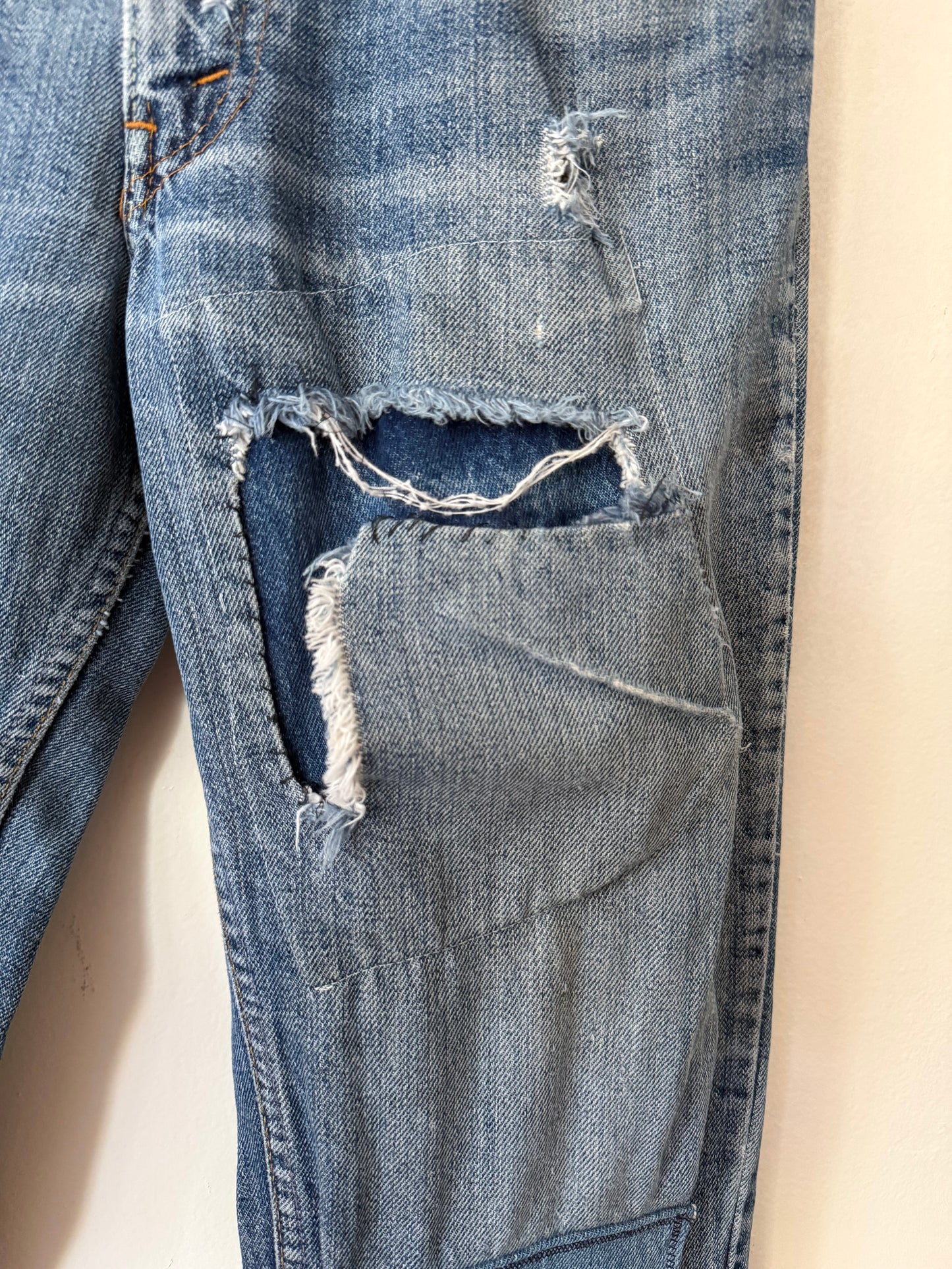 70's Levi's Orange Tab Big E Bell Bottom Jeans