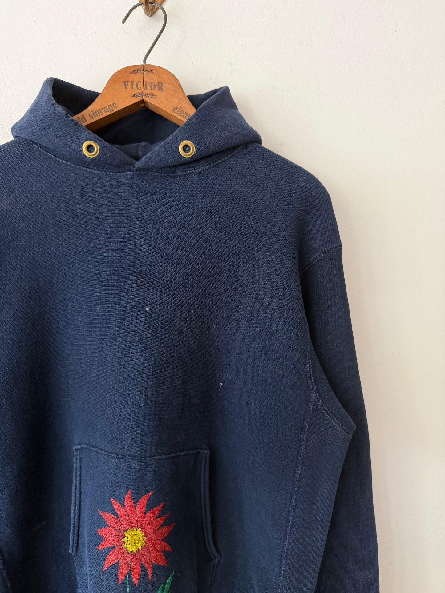70's Champion Hand Painted Reverse Weave Hoodie
