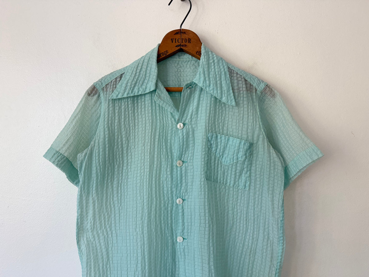 60's Nylon Sheer Shirt