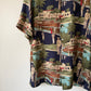 80's Polo Ralph Lauren Silk Graphic Shirt