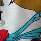 70's Samurai Print Leisure Shirt