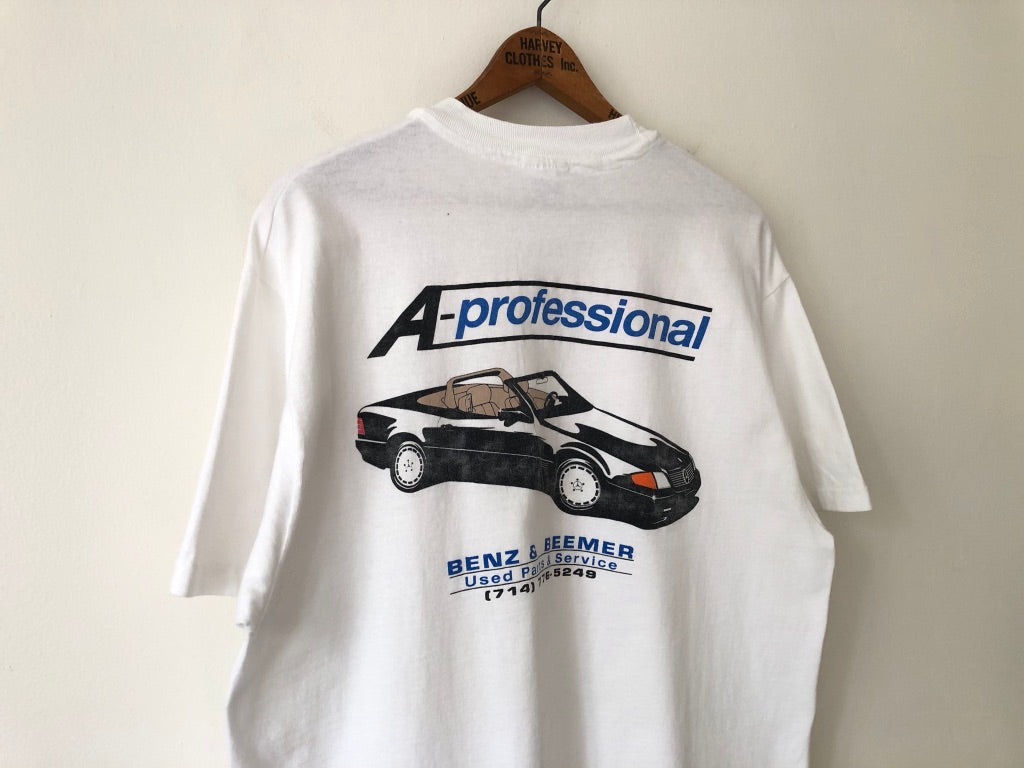 90's A-Professional Benz & Beemer Auto Shop Shirt