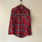 60's Berkfield Plaid Flannel Shirt
