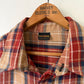 70's Big Yank Cotton Plaid Flannel Shirt