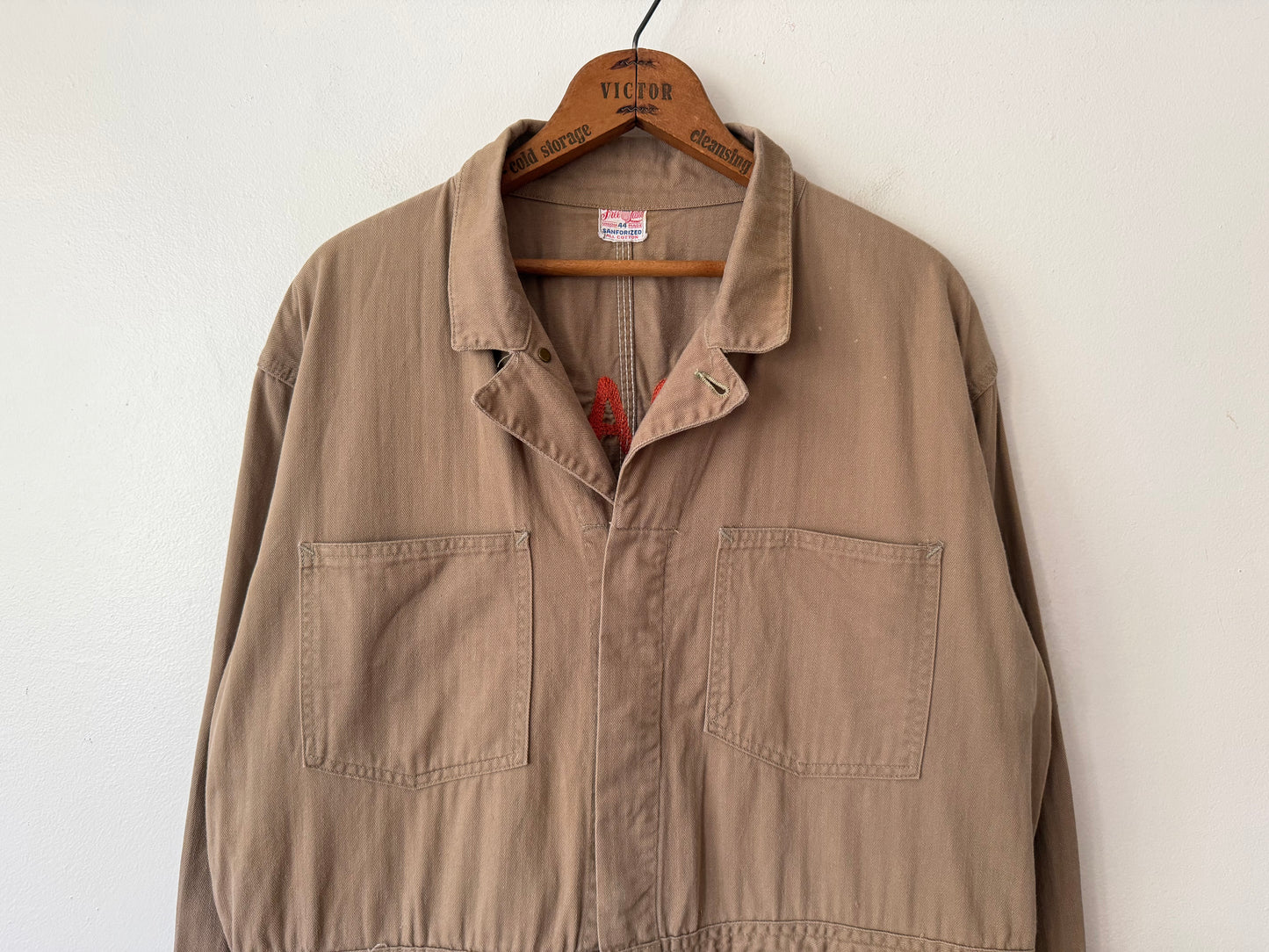 50's Freeland Houdaille Consruction HBT Coverall