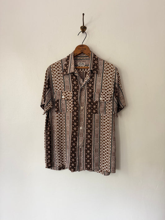 50's Bromley's Floral Leisure Shirt