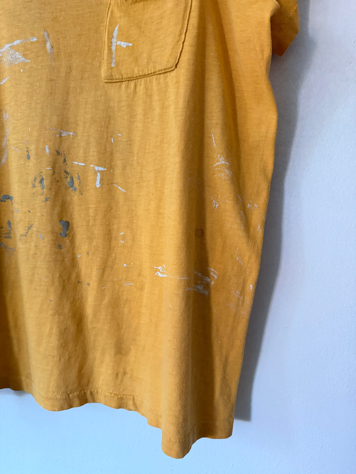70's Jogs Paint Stained Pocket Shirt