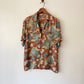 50's National Rayon Pineapple Printed Shirt