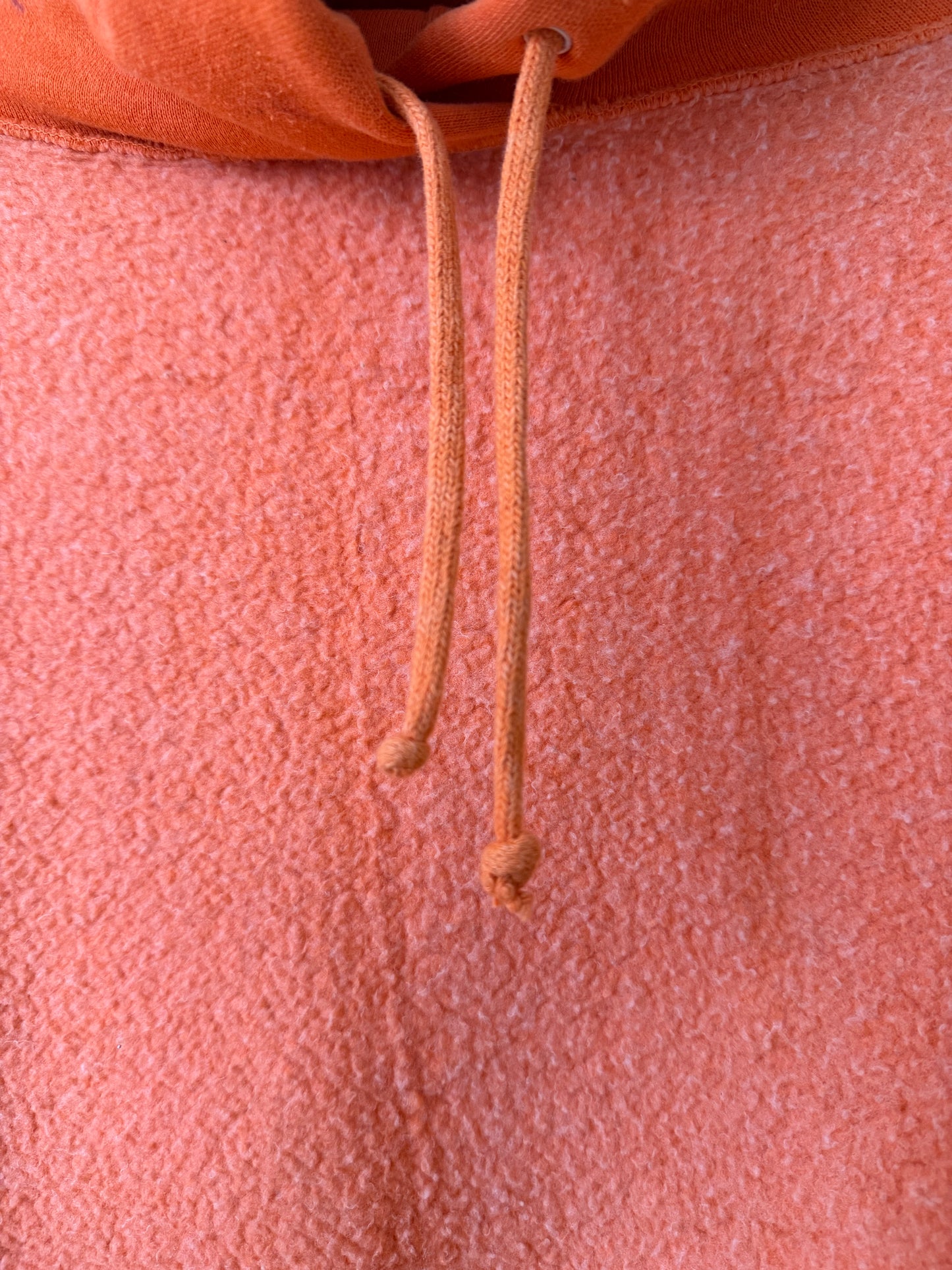 60's Cotton Orange Hoodie